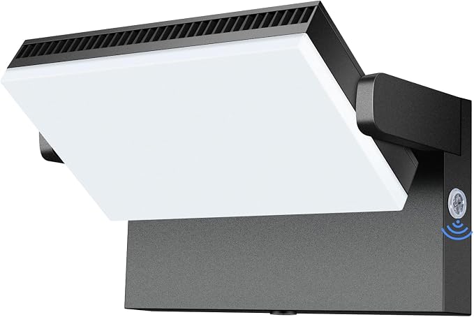 Modern Sleek LED Flood Light, 360° Rotatable 120W Commercial Wall Pack by BIRITALO