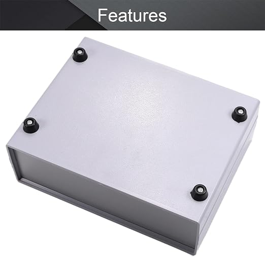 Fielect 6.69" x 5.12" x 2.17" Dustproof Electronic Junction Box Plastic - Image 3