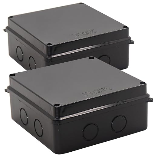 Project Box IP65 Waterproof Dustproof Junction Boxes ABS Plastic DIY Electronic by LuSumtly