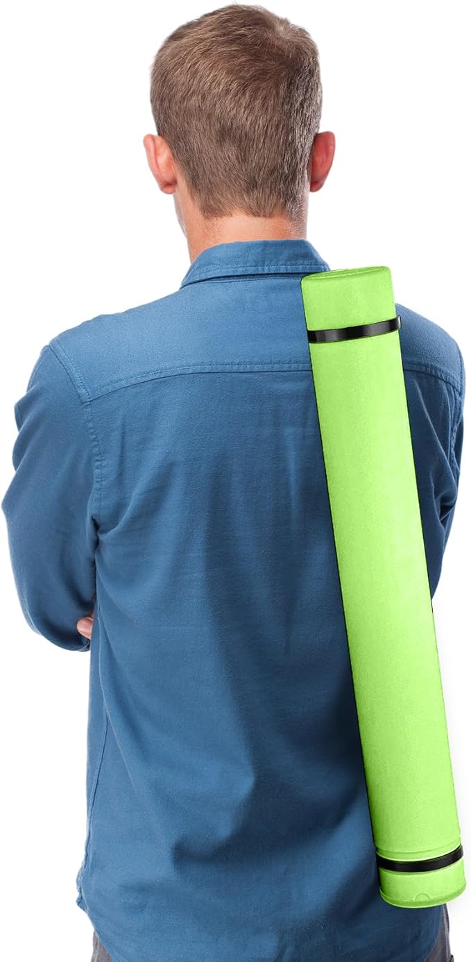 JJRING Green Poster Tube, Poster Carrying Case - Image 7