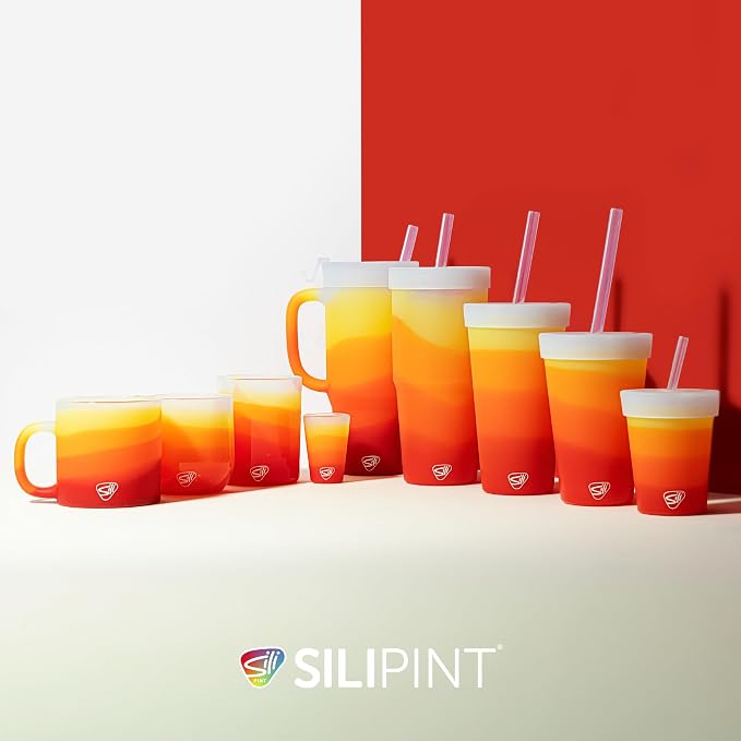 Silipint: 32oz Silicone Straw Tumbler, Unbreakable, Dishwasher Safe - Image 6