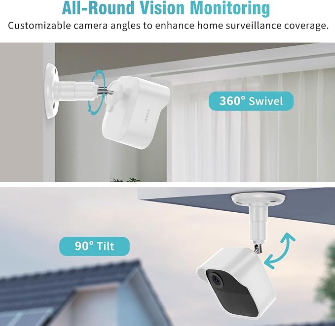 Wall Mount for Blink Outdoor Cameras, 5 Pack Weatherproof Housing, 360 Degrees - Image 4