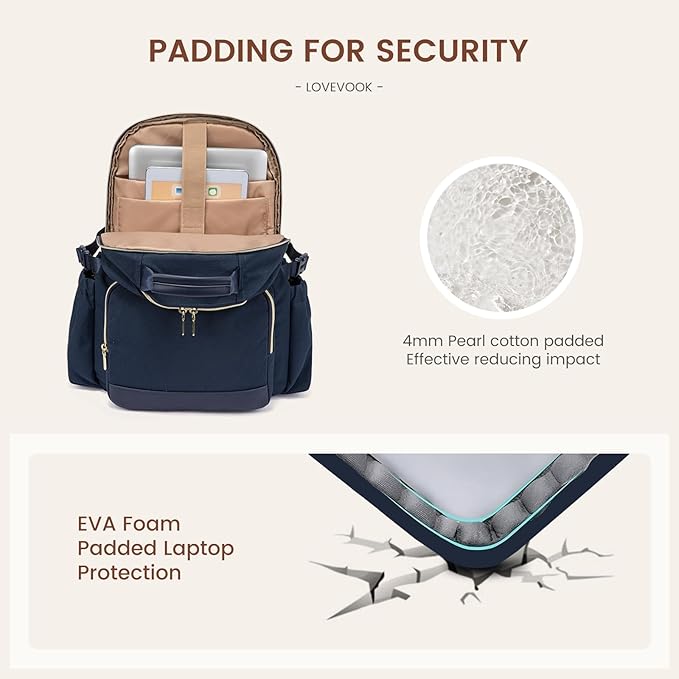LOVEVOOK Laptop Backpack for Women - Image 4