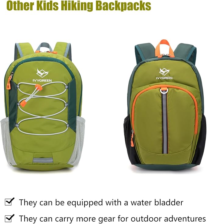 Ivygreen Kids Hydration Backpack, Hiking Backpack - Image 9