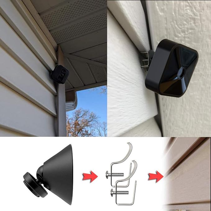 Hibezos 12 Pack Vinyl Siding Clip Hooks - Image 3