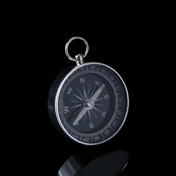 Camping Pocket Compass, Portable Survival Sports Navigation Compass - Image 7