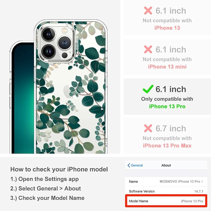 MOSNOVO Case for iPhone 13 Pro - Image 2
