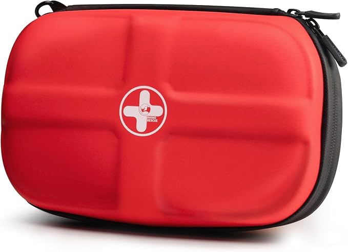 RHINO RESCUE EVA First Aid Kit, Small Waterproof Emergency Hiking First Aid Kit by RHINORESCUE