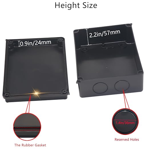 Electrical Box, Outdoor Waterproof Box IP65 Junction Box - Image 4
