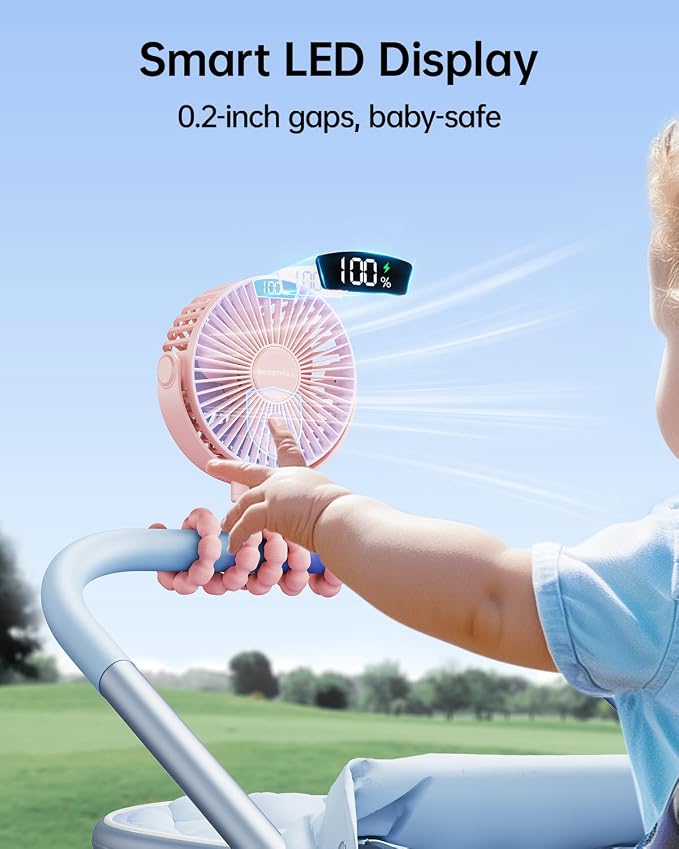 SWEETFULL Portable Stroller Fan - Image 2