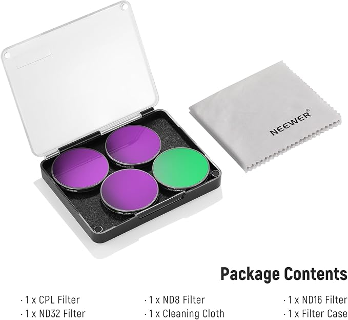 NEEWER Snap On ND Filter Set Compatible - Image 8