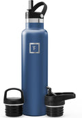 IRON °FLASK Camping & Hiking Hydration Flask - 24 oz Twilight Blue by IronFlask