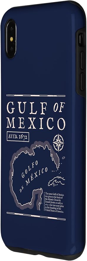 Gulf of Mexico 1672 Historic Map Case - Image 2
