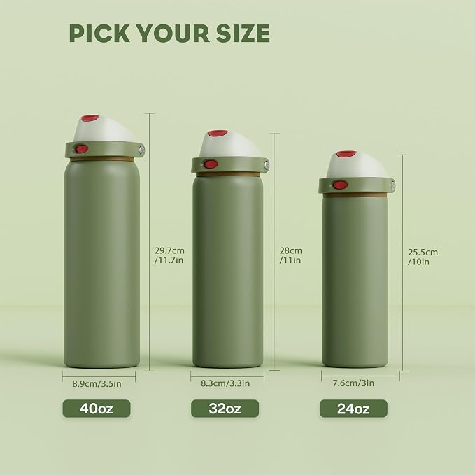 POWCAN 24 oz Insulated Water Bottle - Image 8
