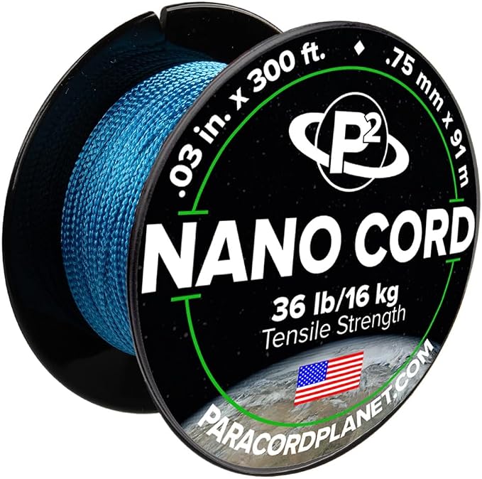 Paracord Planet Nano Cord –Lightweight Nylon Nano Paracord – Great by ParacordPlanet