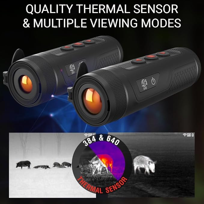 ATN BlazeTrek-619 Thermal Imaging Monocular 12 Micron, 640x512 <25 NETD - Image 2
