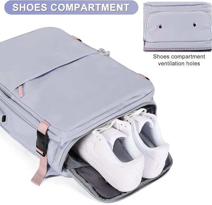 coofay Travel Backpack For Women Airline Approved Carry On Backpack Flight - Image 7