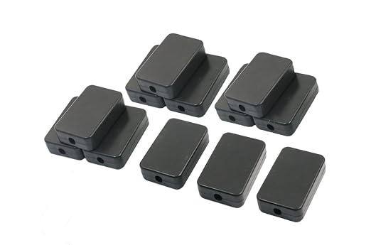 YXQ 55x35x15mm Junction Box w Hole Cover Small Waterproof Electric Project Case by YXQ