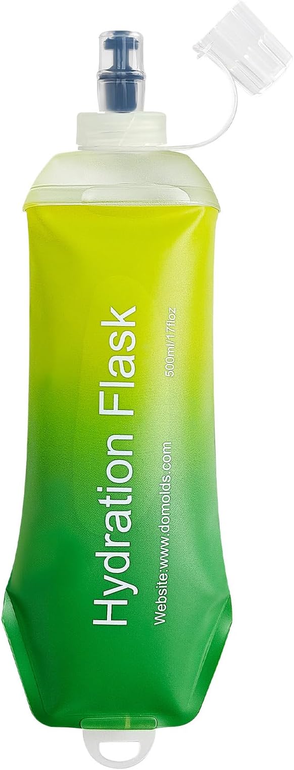 500ml Soft Flask Soft Water Bottle by CXWLJL