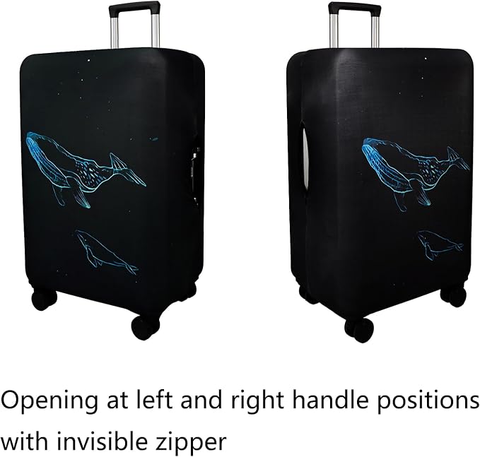 WUJIAONIAO Travel Luggage Cover Baggage Suitcase Cover Protector Skins 18-32 - Image 2
