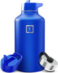 IRON °FLASK Camping & Hiking Hydration Flask - 64 oz Cobalt by IronFlask