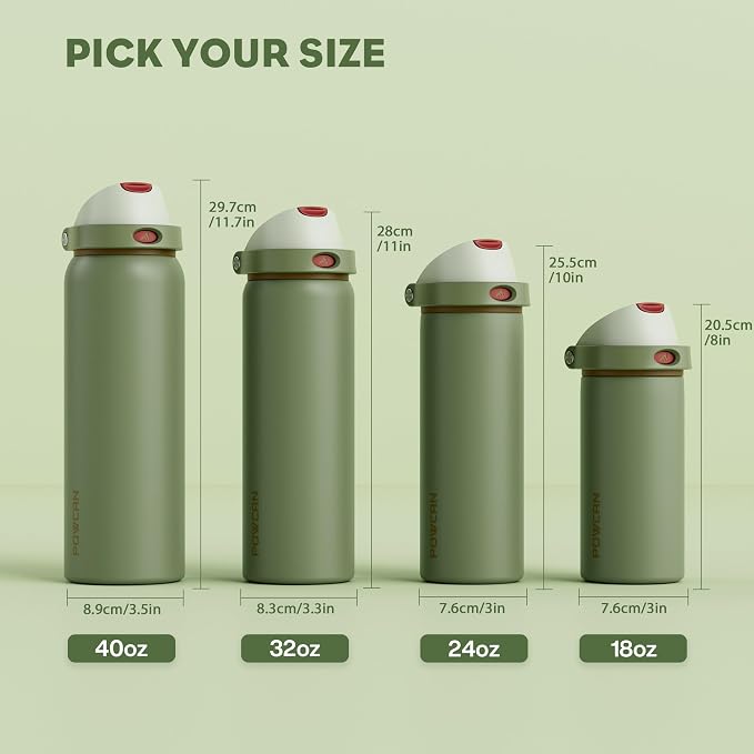 POWCAN 18 oz Insulated Water Bottle - Image 8