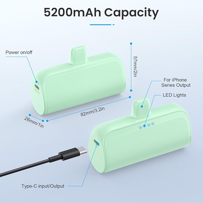 Mini Portable Charger Power Bank - Image 7