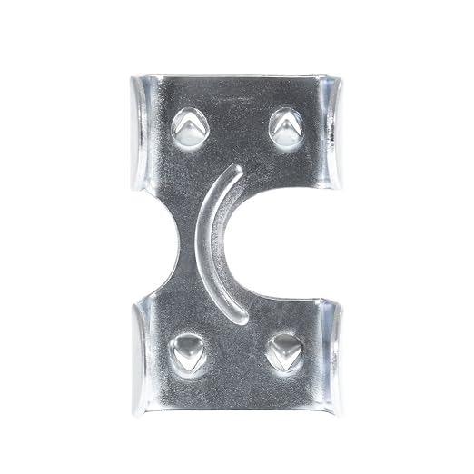 Rope & Cord Metal Clips for Rope, String – Heavy Duty Zinc Plated Double Rope by RopeCord