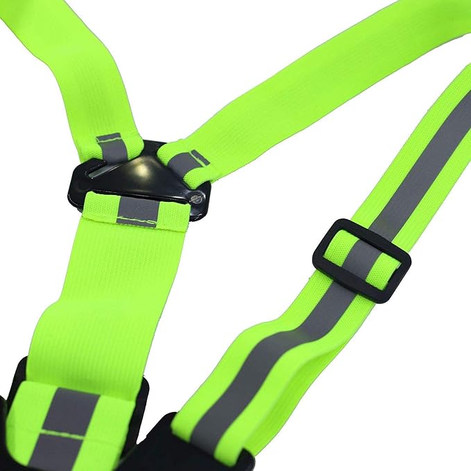 POV Action Camera Cellphone Selfie Reflective Vest Chest Strap Mount Harness - Image 4
