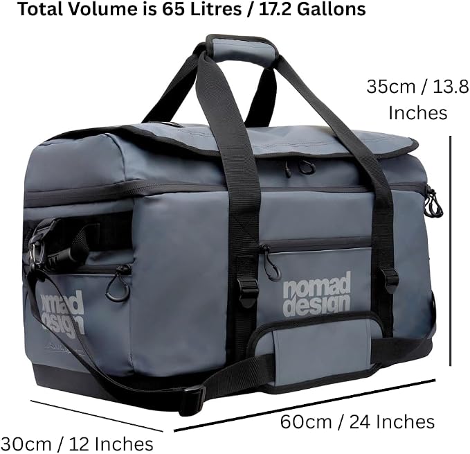 Nomad Design Tuff Loader 65L Max Dry Large Duffle Bag - Image 2