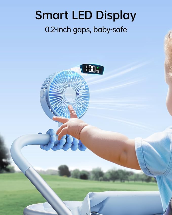 SWEETFULL Portable Stroller Fan - Image 2