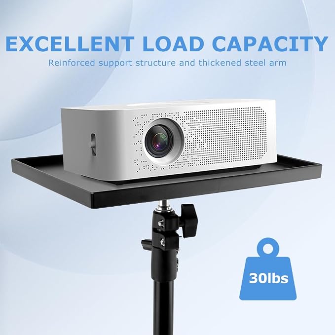Projector Tripod Stand, Portable Laptop Tripod Stand, Adjustable Height 21.65 - Image 6