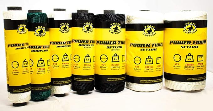 TEAM CATFISH Power Twine – 100% Nylon Bank Line - Image 7
