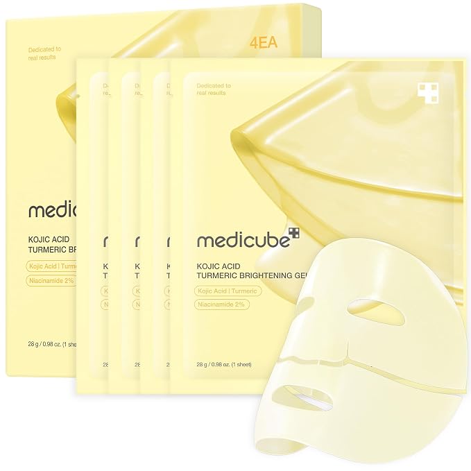 medicube Jelly Gel Mask with Brightening Kojic Acid Turmeric | Overnight Face by medicube