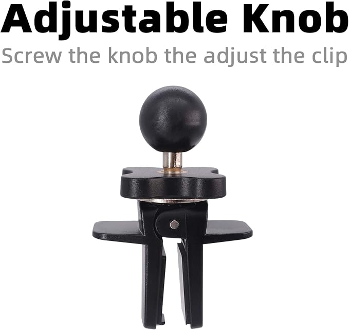 for Garmin Air Vent Mount Holder - 17mm Ball Phone/GPS Vent Mount Base - Image 3