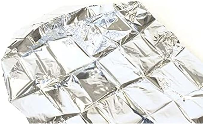 Primacare CB-6835-CS Pack of 12 Sterile Foil Baby Bunting Blankets - Image 3