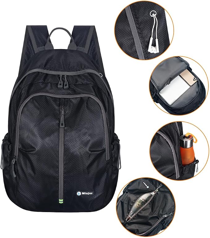 Lightweight Packable Foldable Backpack，Hiking backpack，Travel Backpack - Image 5
