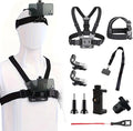 Mobile Phone Chest Strap Harness Mount Head Strap Holder Kit by Unknown