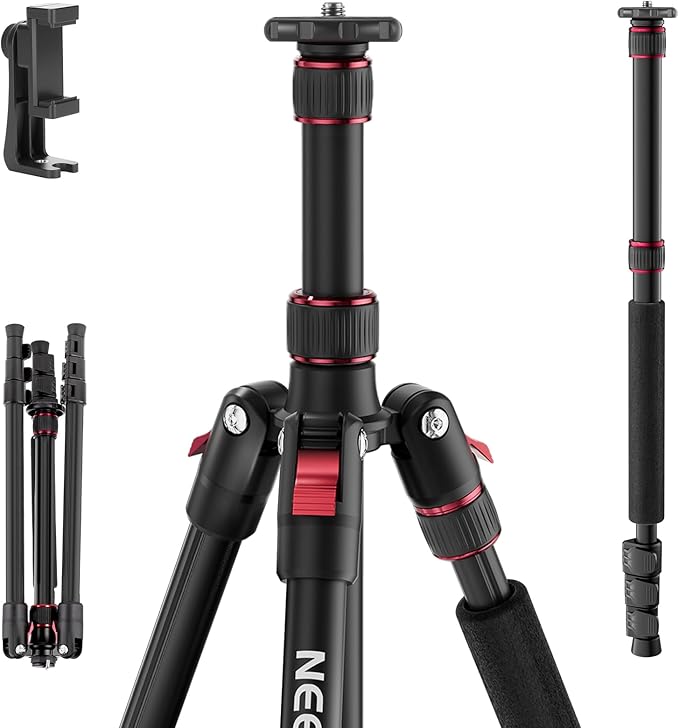 NEEWER Basics TP15 Camera Tripod Monopod, Ball Head Not Included by Neewer