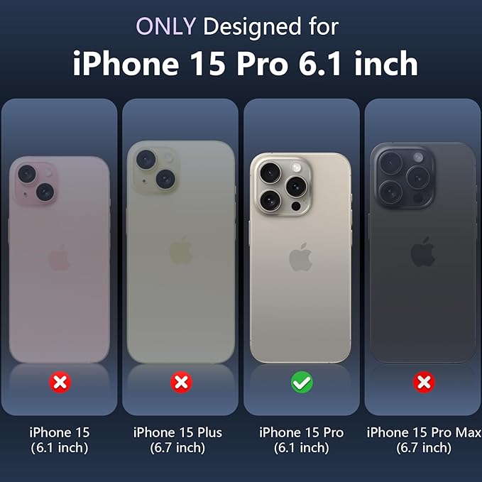 SPIDERCASE for iPhone 15 Pro Case Waterproof, IP68 Underwater, Full Body Sealed - Image 2