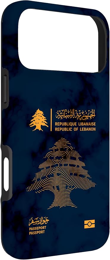 Lebanon, Lebanon Passport, Lebanon Flag, Lebanon map. Case - Image 3