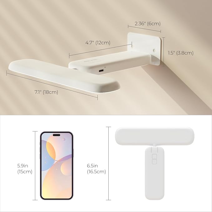 FULEN Picture Lights Battery Operated, Rechargeable Picture Frame Lights - Image 6