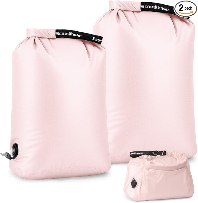 Travel Laundry Bag, Pump-Free Vacuum Compression Dirty Clothes Bag, Reusable by EPEDAL24