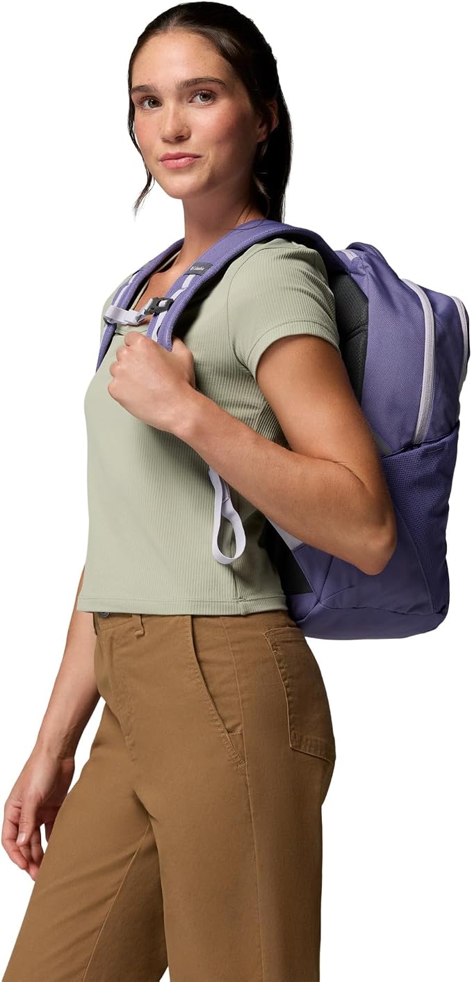 Columbia Unisex Atlas Explorer 28L Backpack, Stormwatch/Lavender Pearl - Image 5