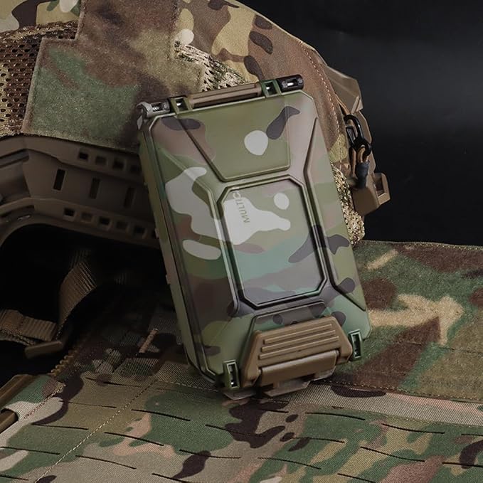 WoSporT Tactical Modular Battery Storage Organizer, MOLLE Military Hunting Vest - Image 7
