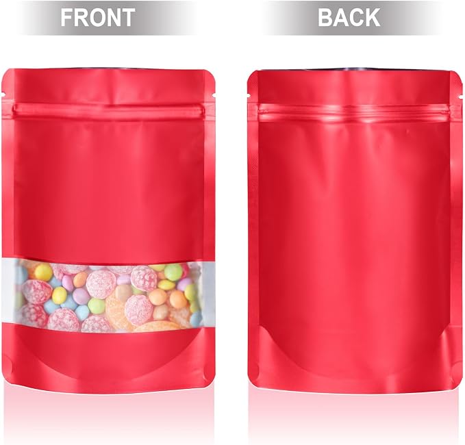 3.5"x5" 120pcs Mylar Bags for Food Storage, Smell Proof Bag - Image 4