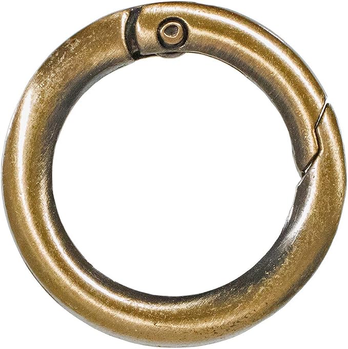 Paracord Planet Spring Gate O Rings – Available in 3/4 Inch and 1 Inch Sizes – by ParacordPlanet