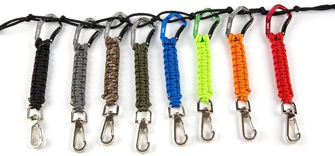 HERCULES Paracord Keychain Set – 2 Pack Lanyard Rope - Image 9