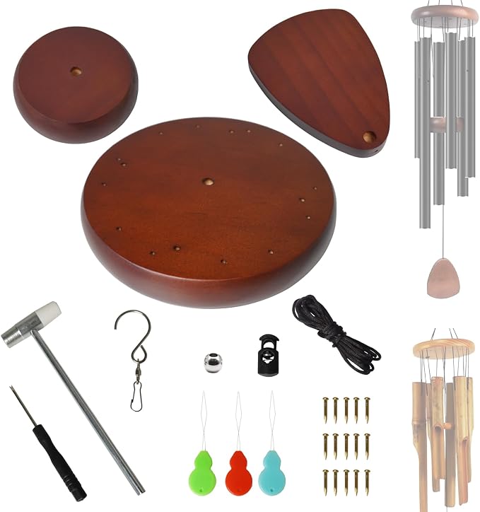 Wind Chime Replacement Parts, Wind Catcher, 19.6FT Nylon Cord, DIY Wind Chime by Unknown