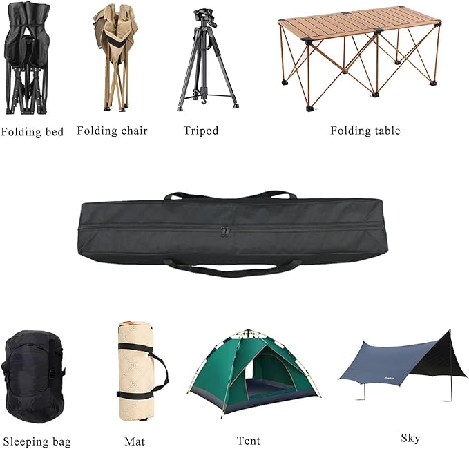 Heavy Duty Water-Resistant Long Duffle Bag - Image 5